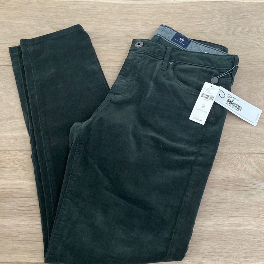 AG Stevie ankle corduroy jeans